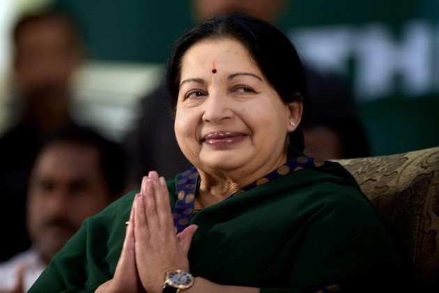 Late former Tamil Nadu Chief Minister Jayalalithaa