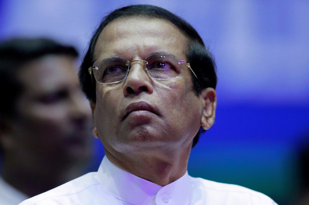 Sri Lankan President Maithripala Sirisena