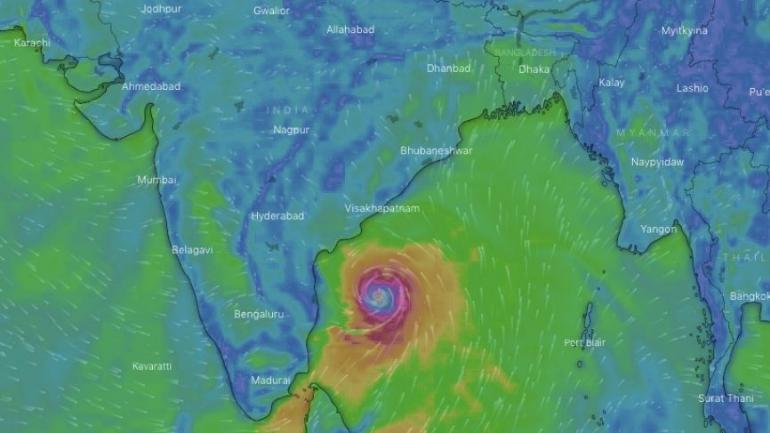 'फनी' चक्रवाती तूफान