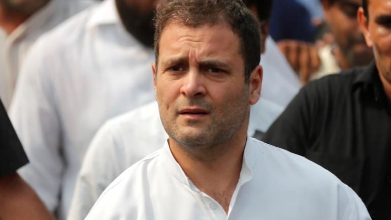 Congress President Rahul Gandhi