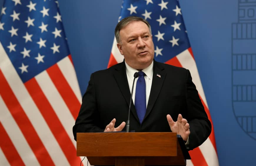 US Secretary of State Mike Pompeo