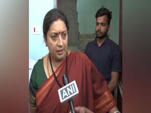 Union Minister and BJP candidate Smriti Irani