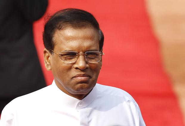 Sri Lankan President Maithripala Sirisena