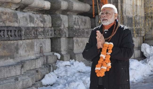 Modi will begin his two-day visit by offering prayers at the altar of Kedarnath temple