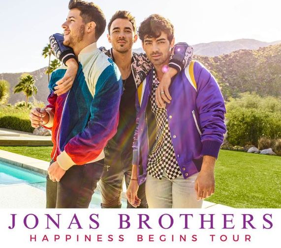 Jonas Brother's brand new album 'Happiness Begins'