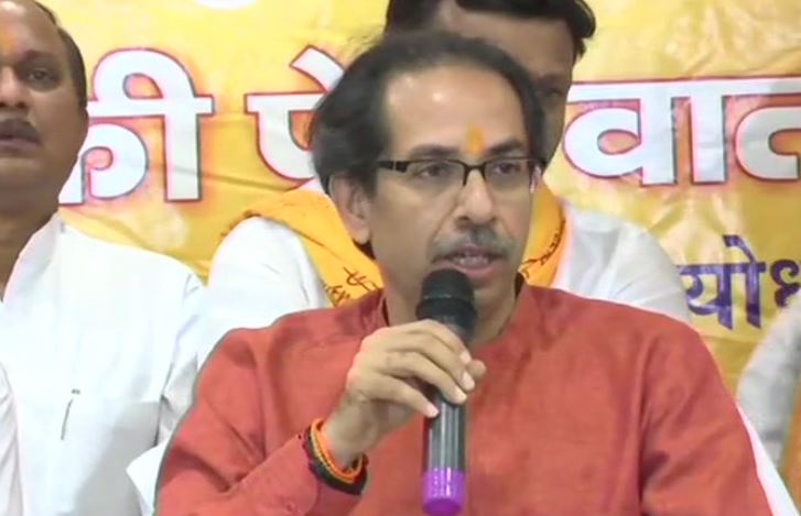 Shiv Sena chief Uddhav Thackeray