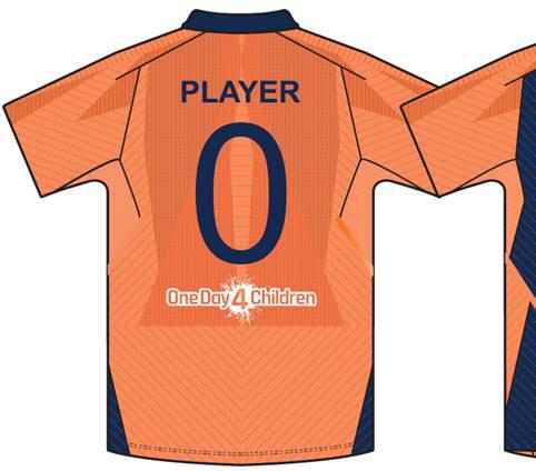 Orange colour  jersey