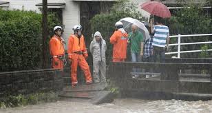 Rains in Japan