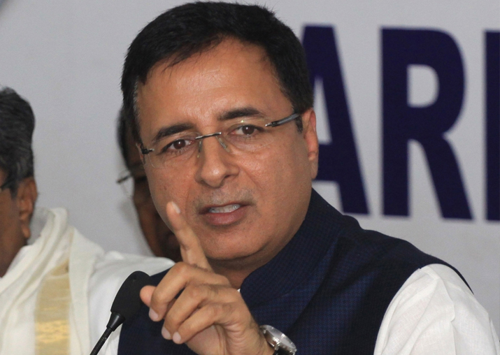 Congress spokesperson Randeep Singh Surjewala