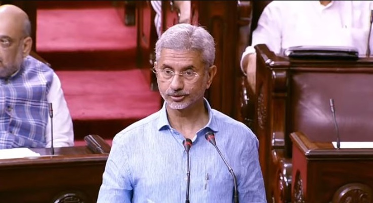 External Affairs Minister S Jaishankar taking oath