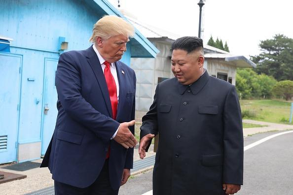 US President Donald Trump and North Korean leader Kim Jong-un. (File photo)