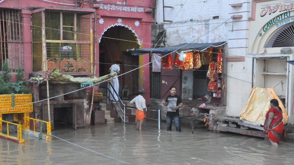 Prayagraj faces flood-like situation