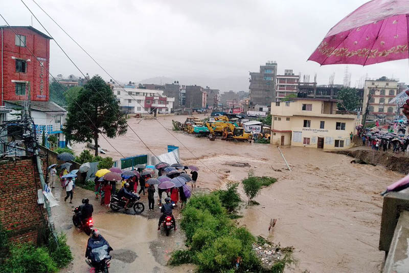 Flood in Nepal