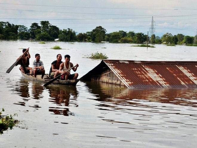 Flood In Assam