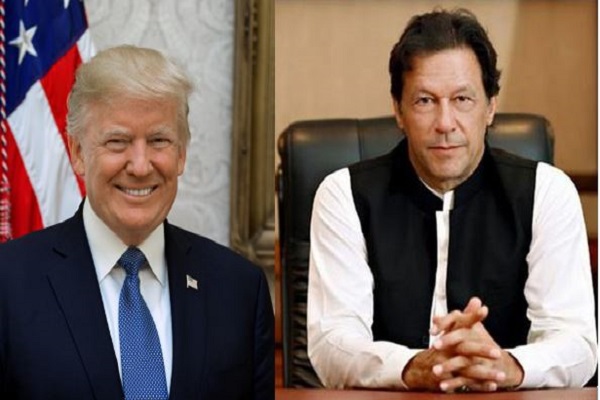 US President Donald Trump and Pak Prime Minister Imran Khan