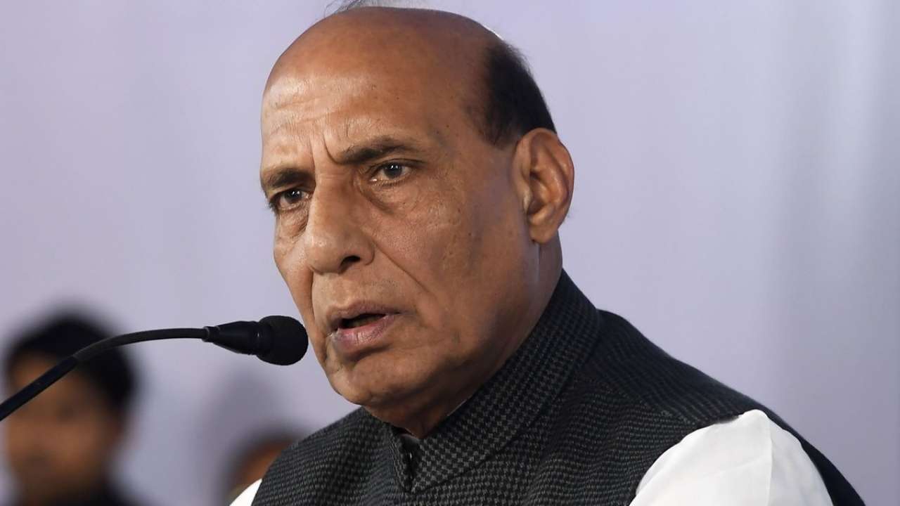 Defence Minister Rajnath Singh