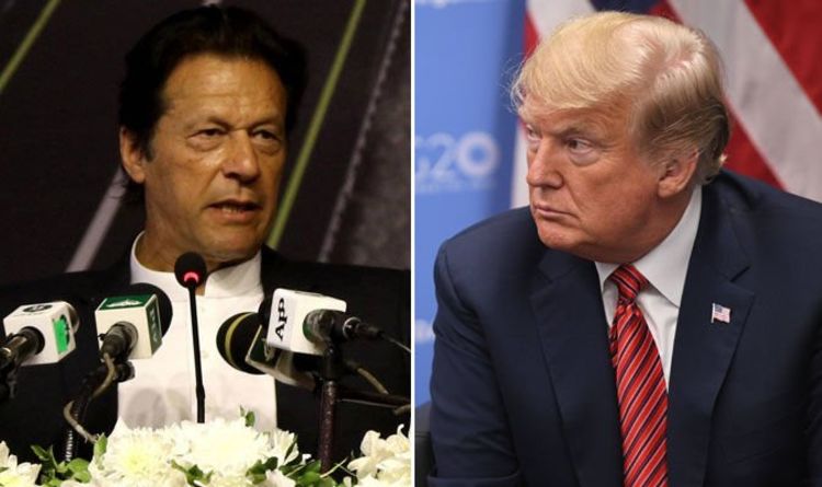 Prime Minister of Pakistan Imran Khan and United States President Donald Trump