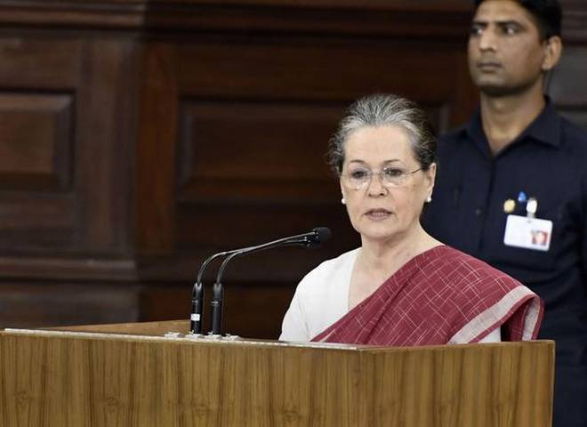 Congress Parliamentary Party Chief Sonia Gandhi