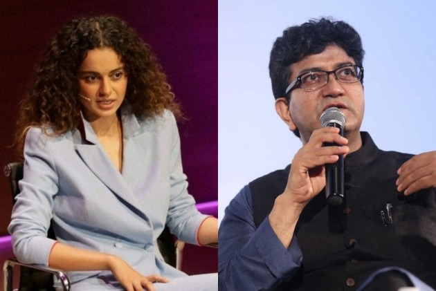 Prasoon Joshi and Kangana Ranaut