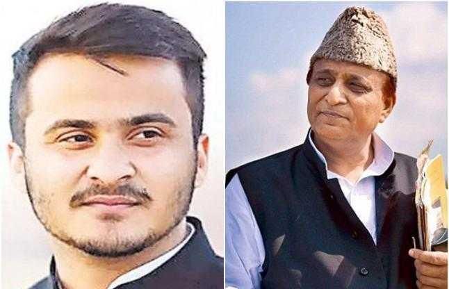 Left abdullah azam and right Azam Khan (File Photo)