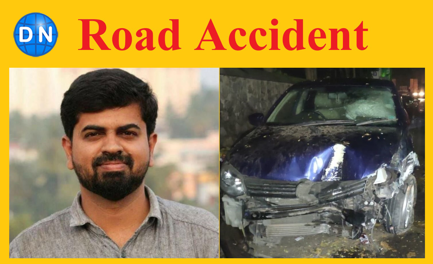 KM Basheer, a Kerala-based journalist killed in a road accident in Thiruvananthapuram