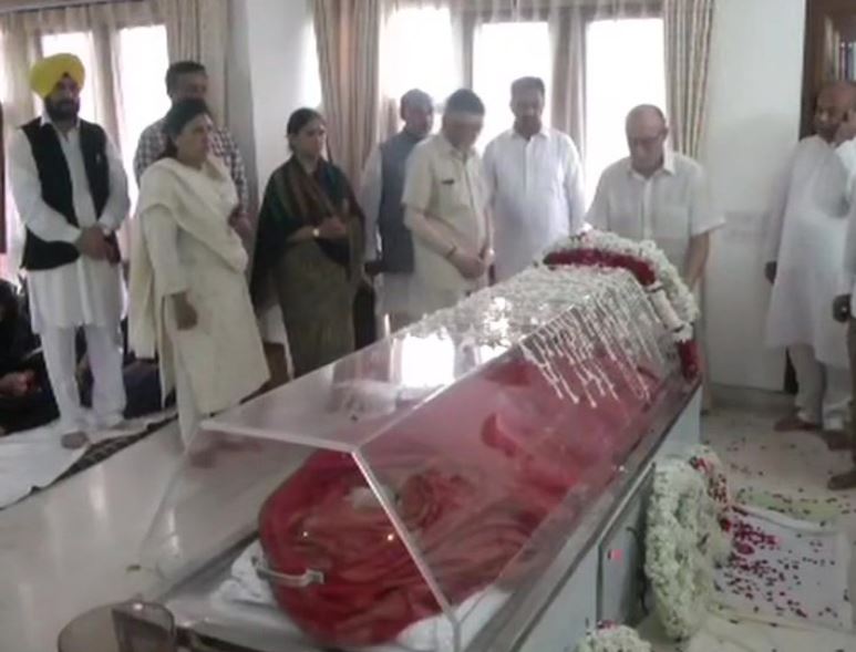 Mortal Remains of Former external affairs minister Sushma Swaraj