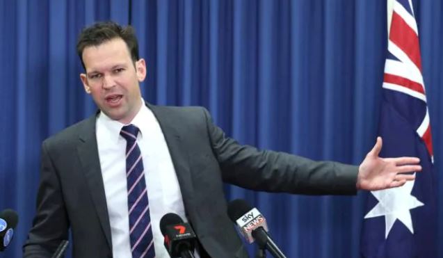 Australian minister Matthew Canavan