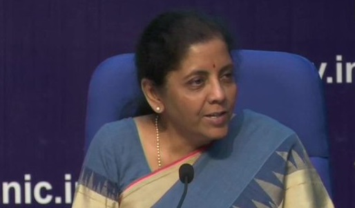 Finance Minister Nirmala Sitharaman