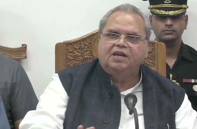 Jammu and Kashmir Governor Satya Pal Malik