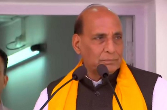 Defence Minister Rajnath Singh