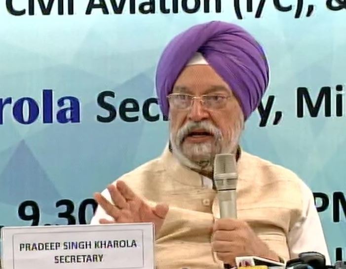 Union Civil Aviation Minister Hardeep Singh Puri