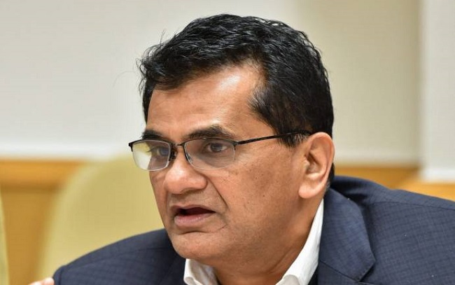 Niti Aayog Chief Executive Officer Amitabh Kant