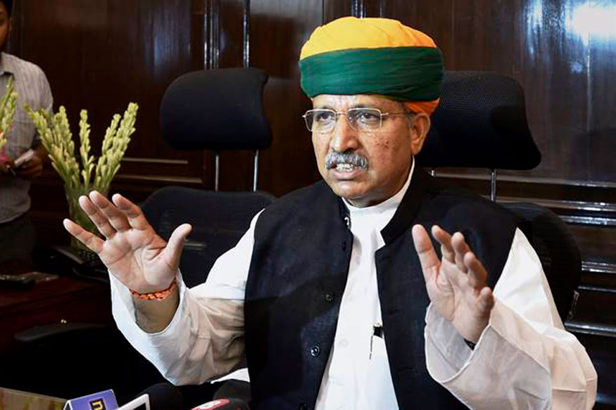 Union Minister Arjun Ram Meghwal