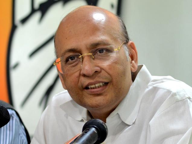 Congress leader Abhishek Manu Singhvi