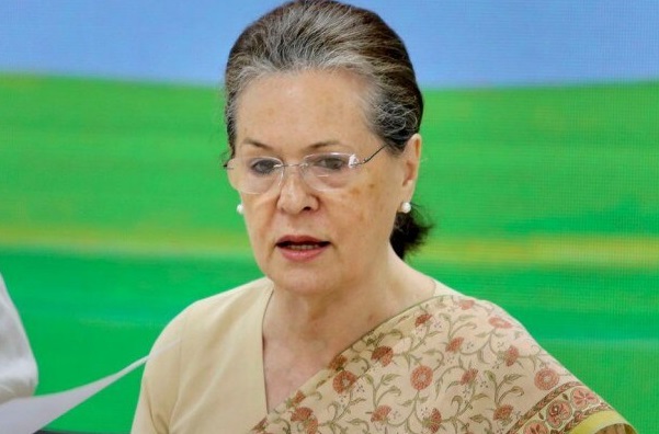 Congress president Sonia Gandhi