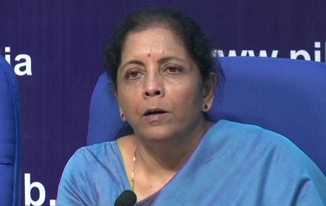 Finance Minister Nirmala Sitharaman