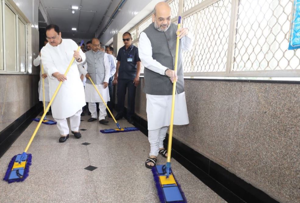 अमित शाह ने ‘सेवा सप्ताह’ अभियान का शुभारंभ