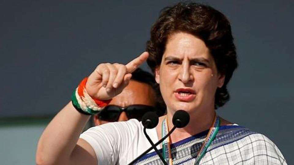 Congress leader Priyanka Gandhi Vadra