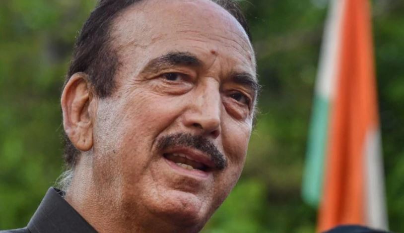 Congress leader Ghulam Nabi Azad