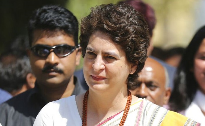 Congress leader Priyanka Gandhi Vadra