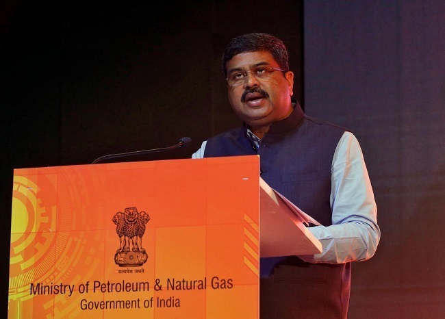 India's oil minister Dharmendra Pradhan