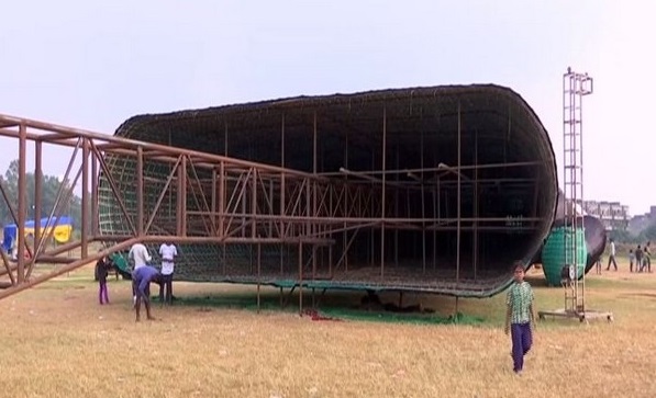 Ravana effigy measuring 221 feet