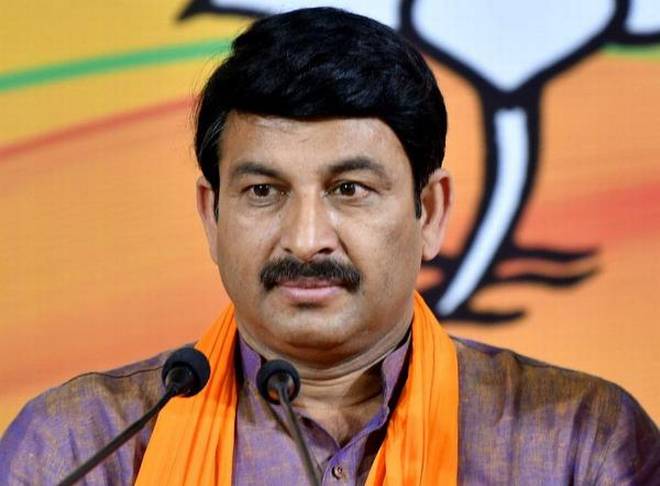 Delhi BJP chief Manoj Tiwari