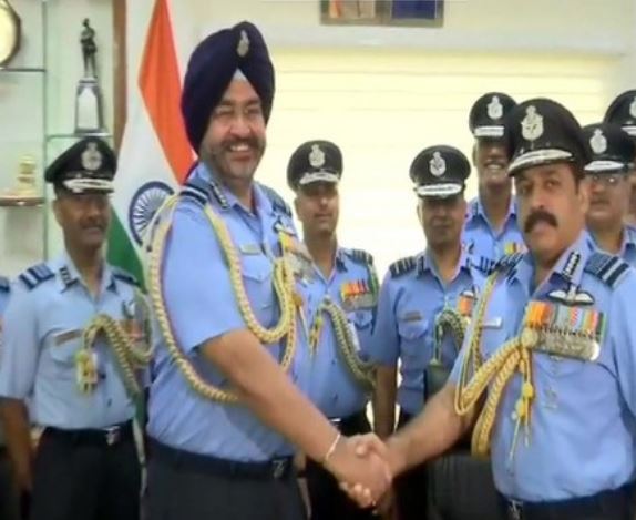 Air Marshal RKS Bhadauria  takes over as new IAF chief