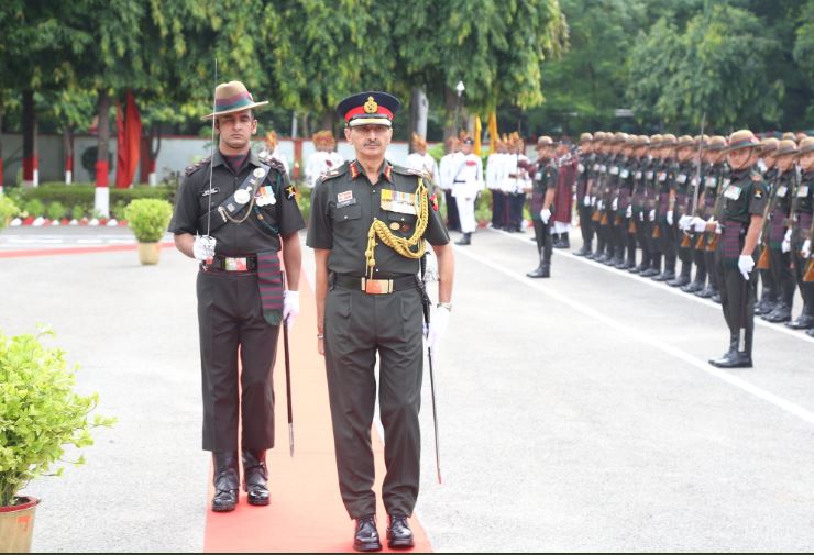 Lietenant General IS Ghuman at Smritika War memorial on tuesday