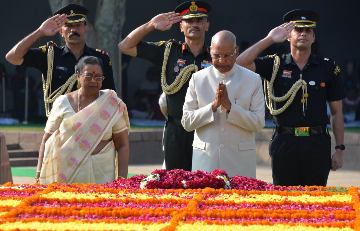 राष्ट्रपति कोविंद ने  पूर्व प्रधानमंत्री लाल बहादुर शास्त्री की जयंती पर किया याद