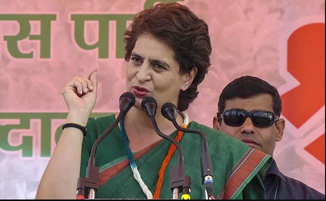 Congress leader Priyanka Gandhi Vadra