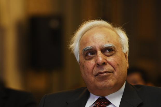 Congress leader Kapil Sibal