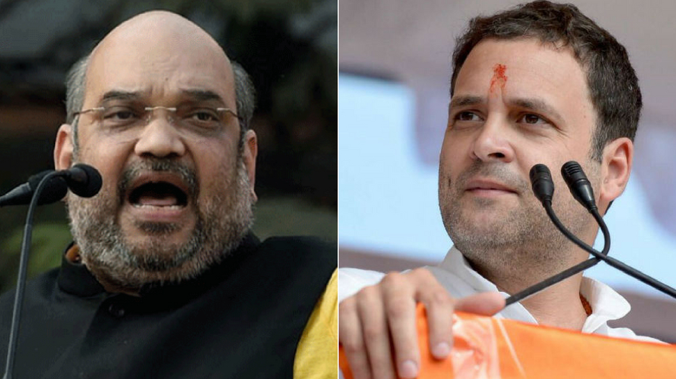 Amit Shah and Rahul Gandhi