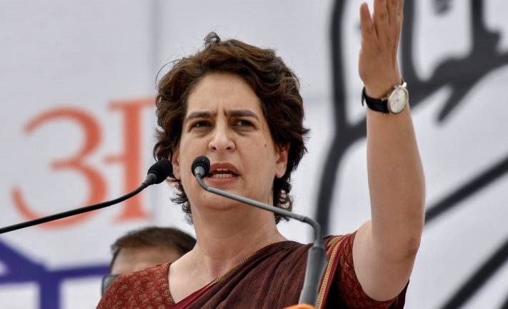 Congress leader Priyanka Gandhi Vadra